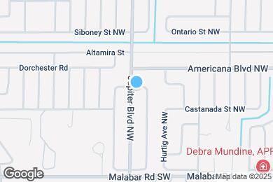 Map image of the property - 1507 Jupiter Blvd NW