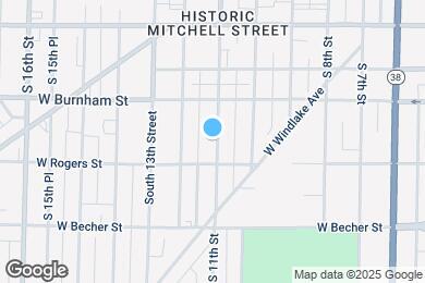Map image of the property - 1957 S 11th St