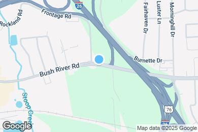 Map image of the property - 1208 Bush River Rd