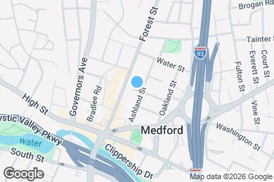 Map image of the property - 40 Ashland St