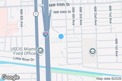 Map image of the property - 535 NW 90th St