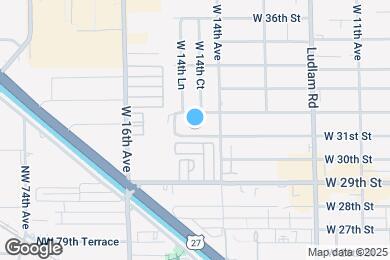 Map image of the property - 1455 W 31st St