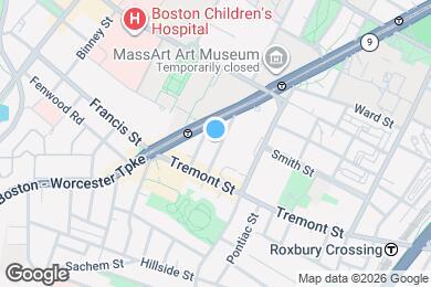 Map image of the property - 24 Worthington St
