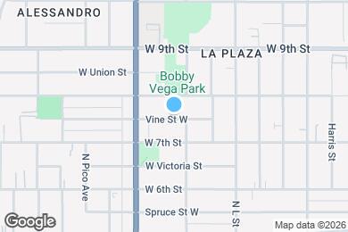 Map image of the property - 1232 Vine St W