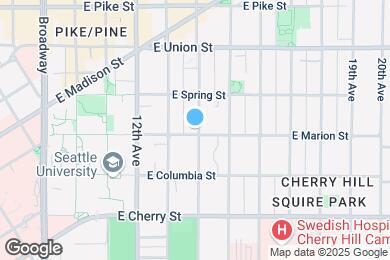 Map image of the property - 1326 E Marion St