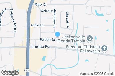 Map image of the property - 3105 Purdom Dr