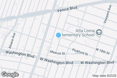 Map image of the property - 1805 S Longwood Ave
