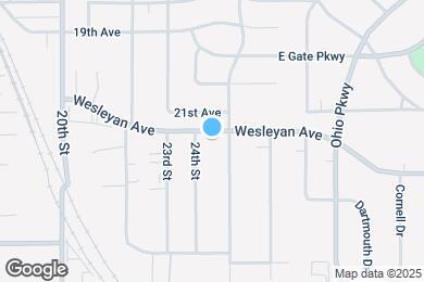 Map image of the property - 2809 Wesleyan Ave