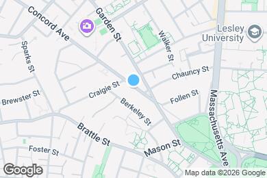 Map image of the property - 22 Concord Ave