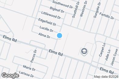 Map image of the property - 3602 Littleleaf Dr