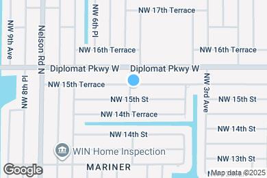 Map image of the property - 440 NW 15th Terrace