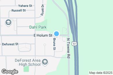 Map image of the property - 931 E Holum St