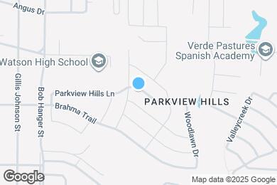 Map image of the property - 5517 Parkview Hills Ln