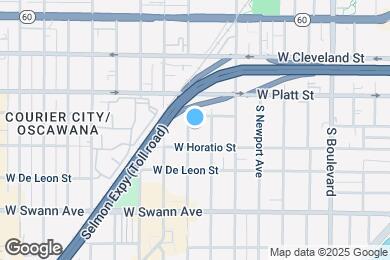 Map image of the property - 412 S Oregon Ave