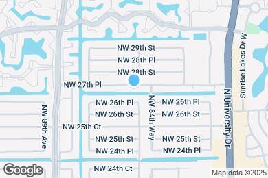 Map image of the property - 8530 NW 27th Pl