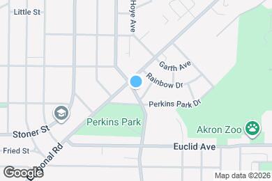 Map image of the property - 727 East Ave
