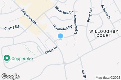 Map image of the property - 2211 Rosewood Dr