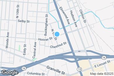 Map image of the property - 222 N 5th St