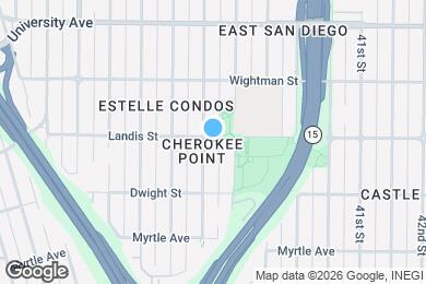 Map image of the property - 3711 Landis St