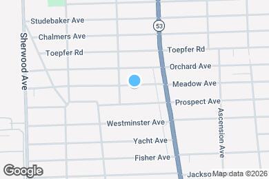 Map image of the property - 7542 Meadow Ave