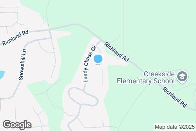 Map image of the property - Lundy Chase Subdivision