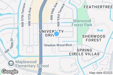 Map image of the property - 1470 NW 93rd Ter