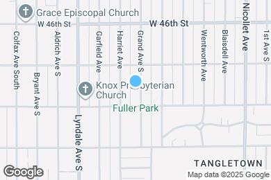 Map image of the property - 4732 Grand Ave S