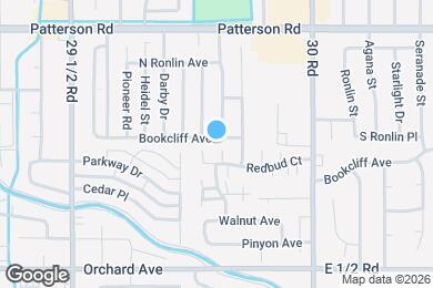 Map image of the property - 2981 Bookcliff Ave