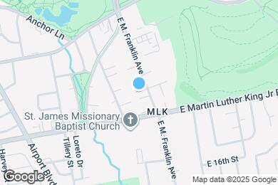 Map image of the property - 1922 E M Franklin Ave