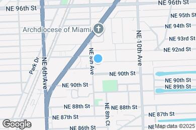 Map image of the property - 816 NE 91st Ter