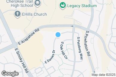 Map image of the property - 26110 E Davies Dr