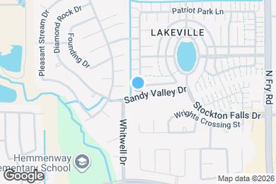 Map image of the property - 6103 Settlers Square Ln