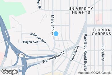 Map image of the property - 4205 Maryland St