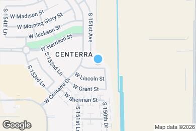 Map image of the property - 15072 W Buchanan St