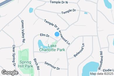 Map image of the property - 16436 Elm Dr