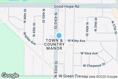 Map image of the property - 7000 N 43rd St
