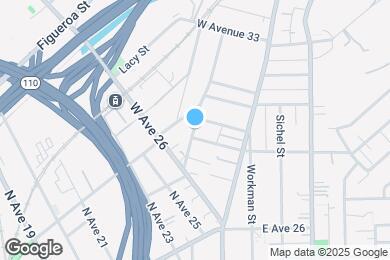 Map image of the property - 161 W Ave 28