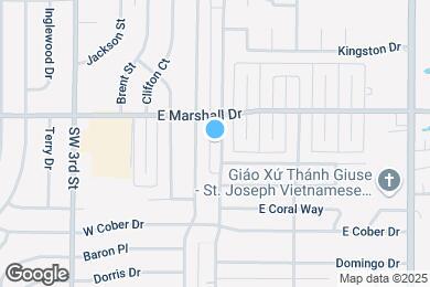 Map image of the property - 1814 SE 4th St