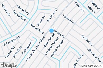 Map image of the property - 3261 Duar Terrace