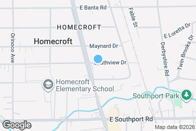 Map image of the property - 1721 Southview Dr