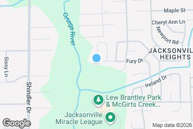 Map image of the property - 8472 Fury Dr