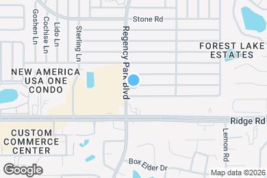 Map image of the property - 7124 Cay Dr