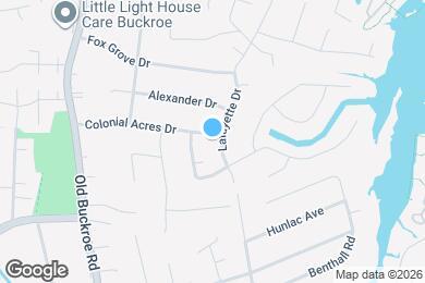 Map image of the property - 1757 Lafayette Dr
