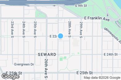 Map image of the property - 2209 27th Ave S