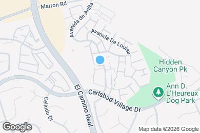 Map image of the property - 2520 Via Esparto