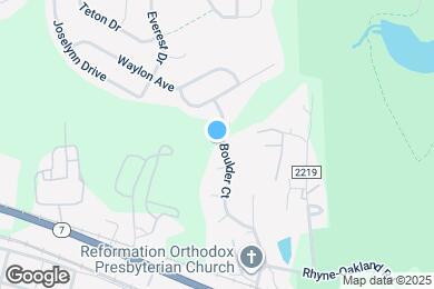 Map image of the property - 1930 Boulder Ct