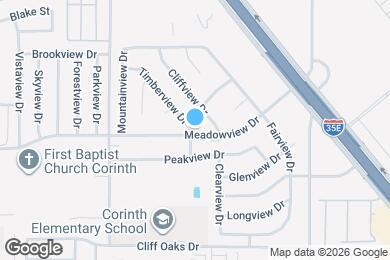 Map image of the property - 3402 Meadowview Dr