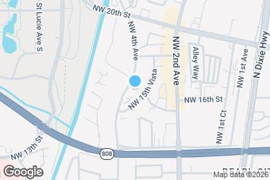 Map image of the property - 1710 NW 4th Ave