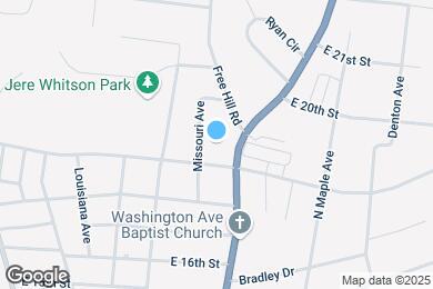 Map image of the property - 417 grady way