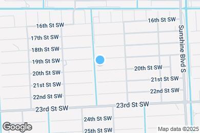 Map image of the property - 3316 20th St SW